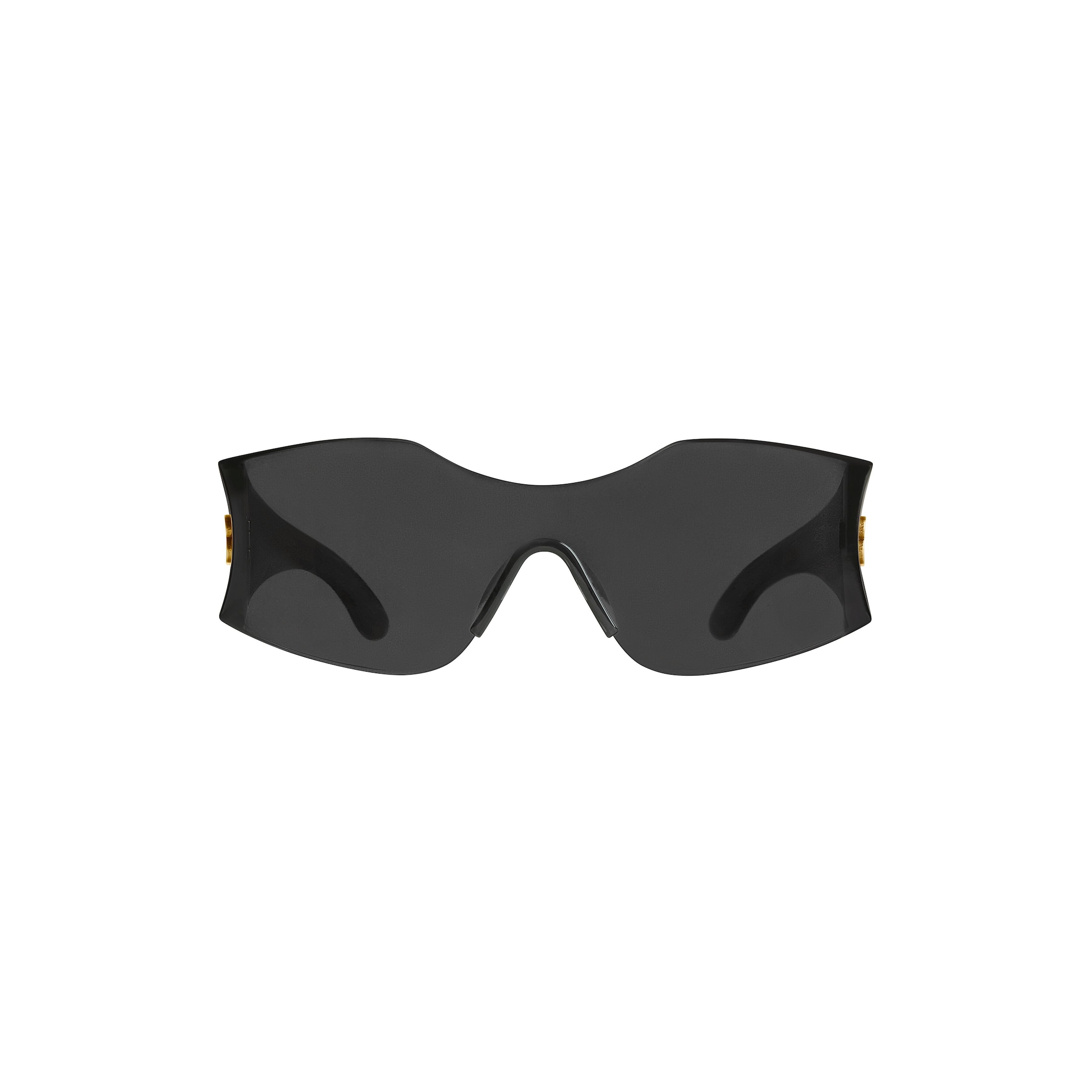 Hourglass Mask Sunglasses in Black - Image 1